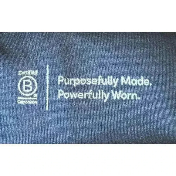 Athleta Women's Size Small Up For Anything 7/8 Leggings Navy Blue EUC - Picture 7 of 9